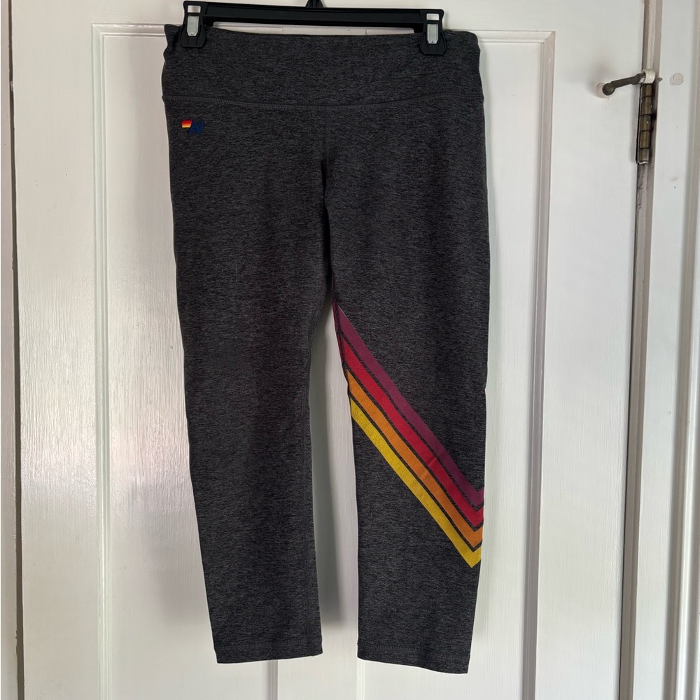 Aviator Nation Crop Leggings